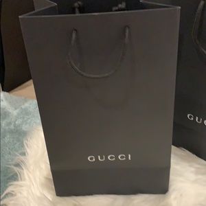 Gucci paper bag size 9”x15”x5,5”